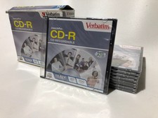 9x - Verbatim CD-R Data Life Plus Super Azo High Speed 52X 80 Min 700 MB - NEW picture