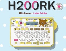 Epson Rilakkuma Label Printer LWH200RK 4~18mm 6.8x4.3x0.2in 400g *English/Korean picture