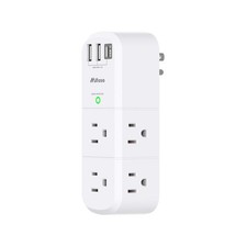 Outlet Extender Rotating Plug Mifaso Surge Protector 6 Ac Multi Plug Wall picture
