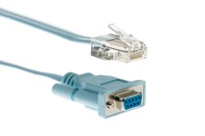 Cisco Compatible DB9 to RJ45 Console Cable, 6 ft - Lifetime Warranty picture