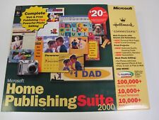 Home Publishing Suite 2000, Microsoft, CD Rom, for Windows 95-98, New, unopened picture