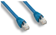 Cat6A Patch Cable Shielded STP 10Gigabit 1ft 3ft 5ft 7ft 10ft 15 Lot of 1, 5, 10 picture