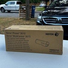 Genuine Xerox 106R02722 High Capacity Black Toner Cartridge Phaser 3610 WorkCent picture
