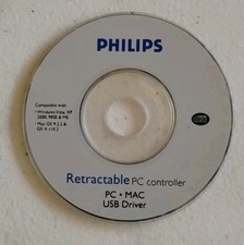 RARE Philips Retractable PC Controller (PC, MAC USB Driver) picture