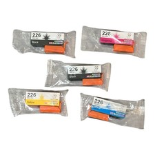 226 Ink Cartridges Magenta Cyan 2 Black Yellow  Sealed Pkg 5 picture