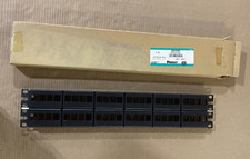 NEW PANDUIT NKFP48Y NETKEY 48 PORT SNAP IN FACEPLATE PATCH PANEL picture