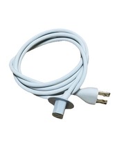 Apple A7 (6-Foot) 3-Prong Power Cable for iMac (Angled Connector) - Off White picture