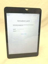 Apple iPad mini Wi-Fi (A1432) Wi-Fi Black Needs Reset Password  picture