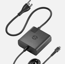 Genuine HP 65W USB-C AC Adapter 925740-004 TPN- AA03 860209-850 TPN-CA06 picture