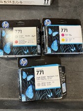 Lot of HP DesignJet 771 Ink Cartridges picture
