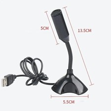 USB Microphone for laptop and Computers Adjustable Studio Singing Gaming picture