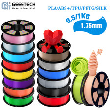 【Buy 4 Get 1 Free,Add 5】GEEETECH PLA PLA+ Rapid PETG ASA 3D Printer Filament 1KG picture