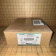 Panduit NK5EPC7Y NetKey Cat 5E 24AWG UTP RJ45~RJ45 Patch Cord 7' White 10pk picture