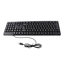 K1800 Minority Language Keyboard 104 Keys 4.2ft Cable Ergonomic Design USB AARS picture