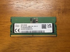 SK hynix 8GB Laptop RAM Memory Module SO-DIMM DDR5 4800 MT/s picture