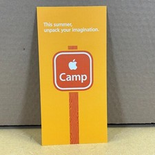 Apple Computer _ Apple Camp Flyer 2005 _____ Very Rare Find vintage picture
