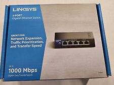 New Linksys SE3005v2 5-port Gigabit Ethernet Switch 1000mbs picture