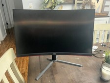 Curved AOC Monitor CQ27G3Z LCD and LED backlight 240 hertz .5 ms response time picture
