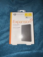 New in Box Seagate Expansion Portable Hard Drive 1 TB USB External HDD PC Black  picture