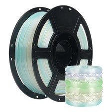 FLASHFORGE Silk PLA Filament 1.75mm 1KG Shifting Multicolor 3D Printer Filament picture