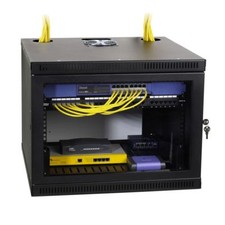 8U Security Wall Rack Enclosure Kendall Howard 1915-3-100-08 picture