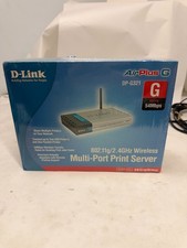 D-Link AirPlus G DP-G321 Wireless Multi-Port Print Server - Factory Sealed New picture