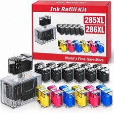 PG-285XL CL-286XL Ink Refill Kit for Canon Pixma TS7720 TS7722 TR7820 Printer 12 picture