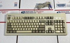 VINTAGE Dell QuietKey Computer Keyboard SK-8000 Wired -SAME DAY SHIP- WARRANTY picture