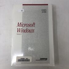 COMPAQ MICROSOFT WINDOWS USER'S GUIDE 3.1 OPERATING SYSTEM SEALED - NOS picture