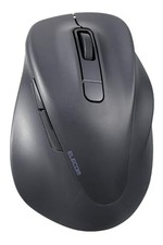 Wireless Mouse EX-G Bluetooth Quiet XL Size 5 Button Black picture