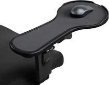 Ergonomic Adjustable Arm Rest Mouse pad for Chair, Strap Fastener picture