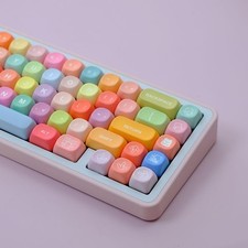 MOA Gummy Bear PBT Cute Colorful Round Keycap Set Cherry MX Mechanical picture