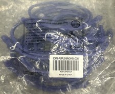 GearIT Cat 6 Ethernet Cable 3 ft (10-Pack) - Cat6 Patch  - Purple 3 Feet picture