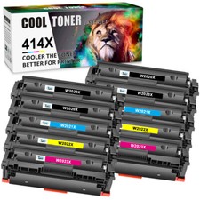W2020A 414X Compatible with HP 414A Toner Laserjet Pro M454dn M454dw No Chip lot picture