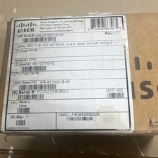 Cisco AIR-AP3802I-B-K9 Wireless-Wi-Fi 802.11ac Wave 2 Access Point Device picture