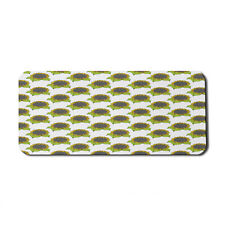 Ambesonne Summer Floral Rectangle Non-Slip Mousepad, 35