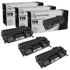 LD 3PK 3480B001AA for Canon 119II High Yield Black Toner Cartridge MF5950 MF5960 picture