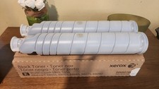 006R01605 6R1605 New Genuine Xerox Black- 2 bottles - Toner 5945 5955 AltaLink picture