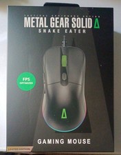Limited Ed. Metal Gear Solid Snake Eater Gaming Mouse FPS Optimized NEW Sealed picture