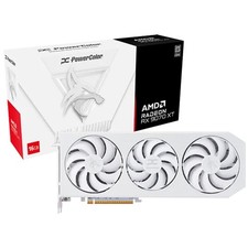 PowerColor Hellhound Spectral White RX 9070 XT 16GB RX9070XT16G-LOCWHITE GPU picture