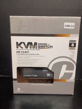 KVMMASTER-IT USB SWITCHFor Two PCs To One Console StationUR-12-KIT NIB picture