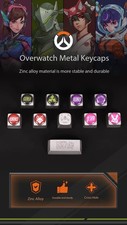 Blizzard Official Overwatch Metal Keycap – Licensed Gaming Keyboard Accessory picture