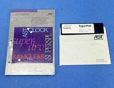 AST SuperPak Utility Programs Version 5.02 Software 5.25 Floppy Disk & Manual picture