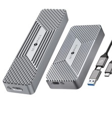 M.2 NVMe SSD Hard Drive Enclosure Case USB 4 For 2280 Thunderbolt 3 4 10 40 Gbps picture