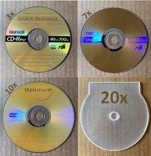 3x MAXELL CD-R Pro 80Min/700MB- 7x Maxell DVD-R -10x Optimum DVD-R 4.7GB- 16x picture