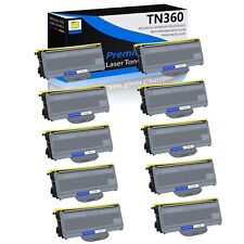10PK High Yield TN360 Toner Cartridge for Brother HL-2140 HL-2150N HL-2170W picture