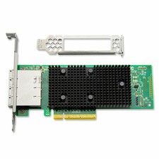 Intel RSP3GD016J Broadcom LSI 9400-16e SATA / SAS PCI-E x8 12Gbps Tri-Mode HBA picture