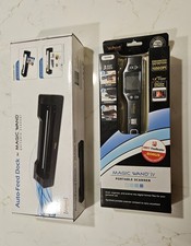Magic Wand IV Portable ST470-VP Scanner BUNDLE with Dock Boxes USB & papers picture