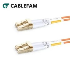 10M LC UPC-LC UPC Duplex OM2 50/125 Fiber Cable Patch Cord LSZH 2.0mm LAN picture