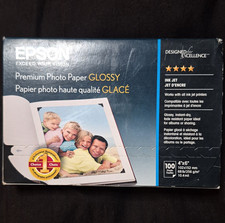 Epson Premium Glossy Photo Paper 4x6 100 Sheets 256g/m² Inkjet S041727 picture